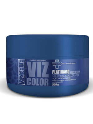 Máscara Matizante Efeito Teia Platinado 300g Vizbelle
